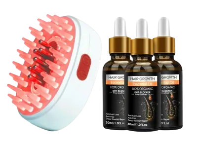 LuminComb + 3 Flacons de repousse